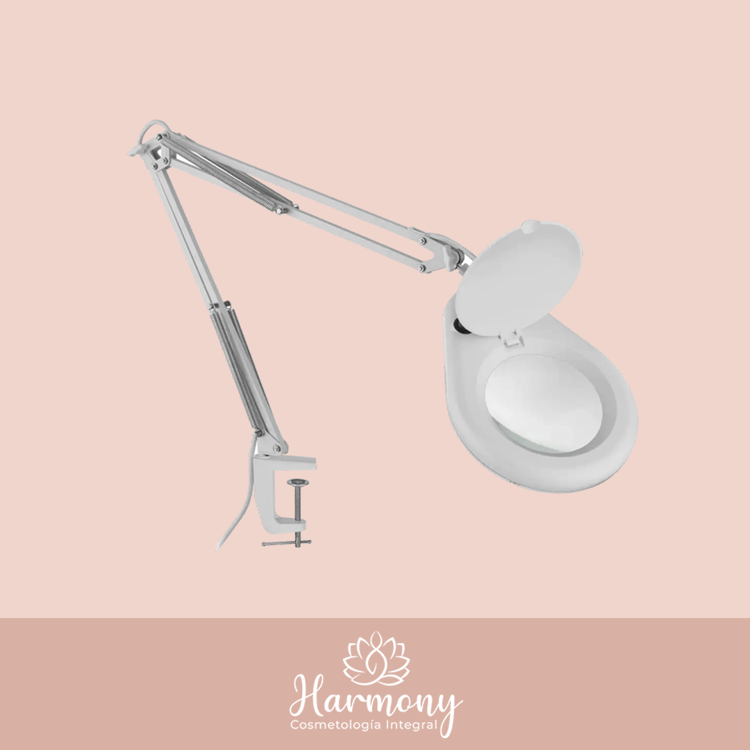 Lupa Lámpara de Mesa  Harmony Cosmetología Integral